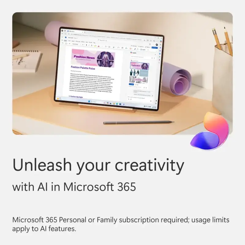 Microsoft 365 Personal | 12-Month Subscription + 3 FREE Months with Auto Renewal |1 person 5 Devices | 1TB OneDrive storage | Office apps - with Copilot - Image 3