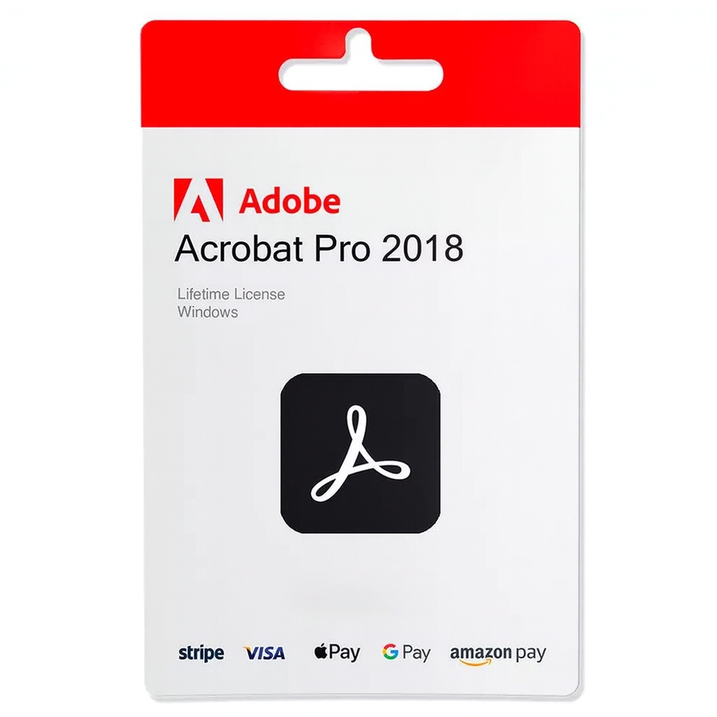 Adobe Acrobat Pro 2018 for Windows - Lifetime License