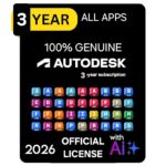 Autodesk All Apps 2026 Complete Collection – Official License | 1 or 3 Year Subscription