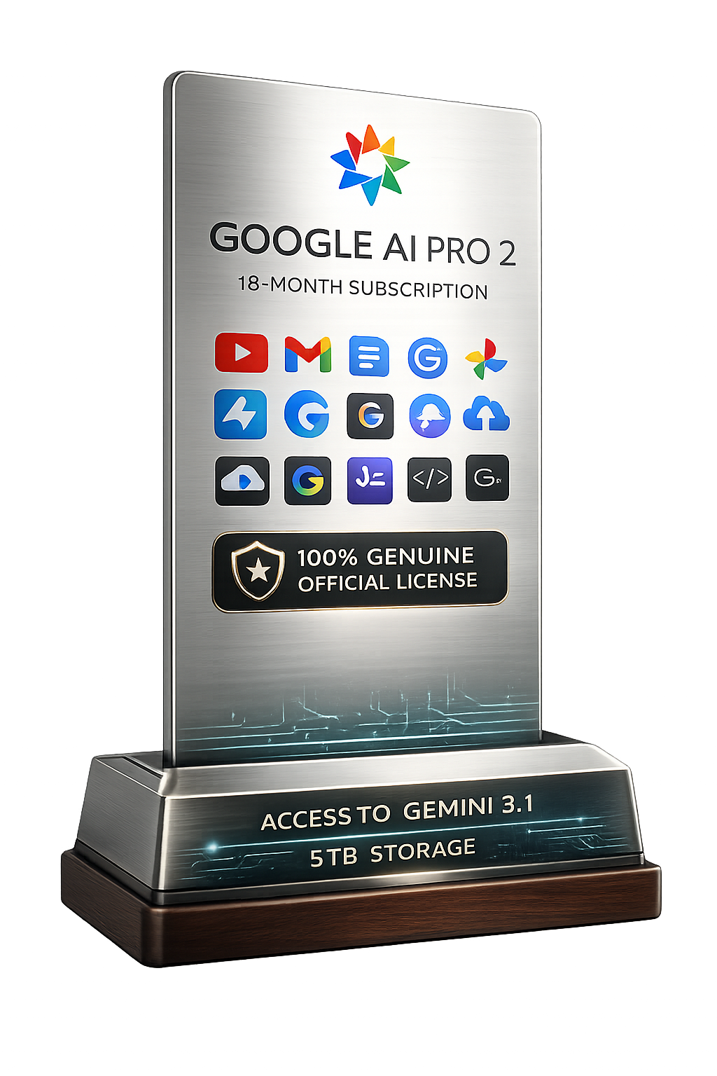 Google AI Pro (Gemini) — 18-Month Subscription 1 Gemeni subscription 18 month