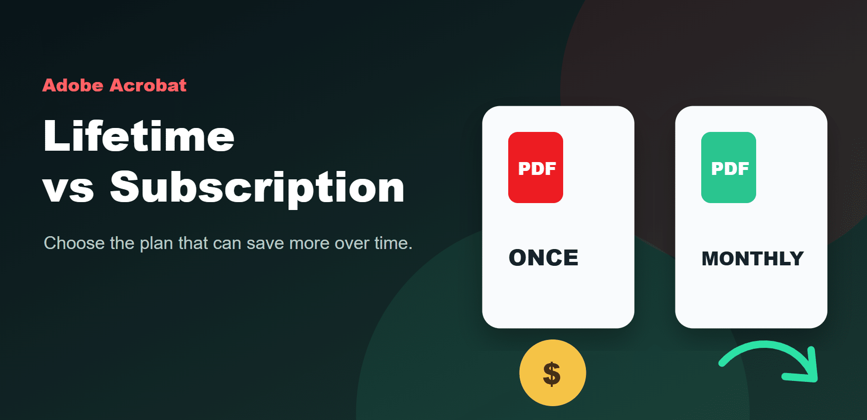 Adobe Acrobat Lifetime vs Subscription