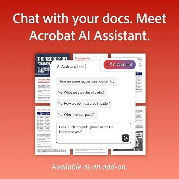 Adobe Acrobat Pro — 1 Year Subscription | Windows, Mac, iOS & Android with E-Signatures 4 Adobe Acrobat Pro — 1 Year Subscription | Windows, Mac, iOS & Android with E-Signatures - Image 4