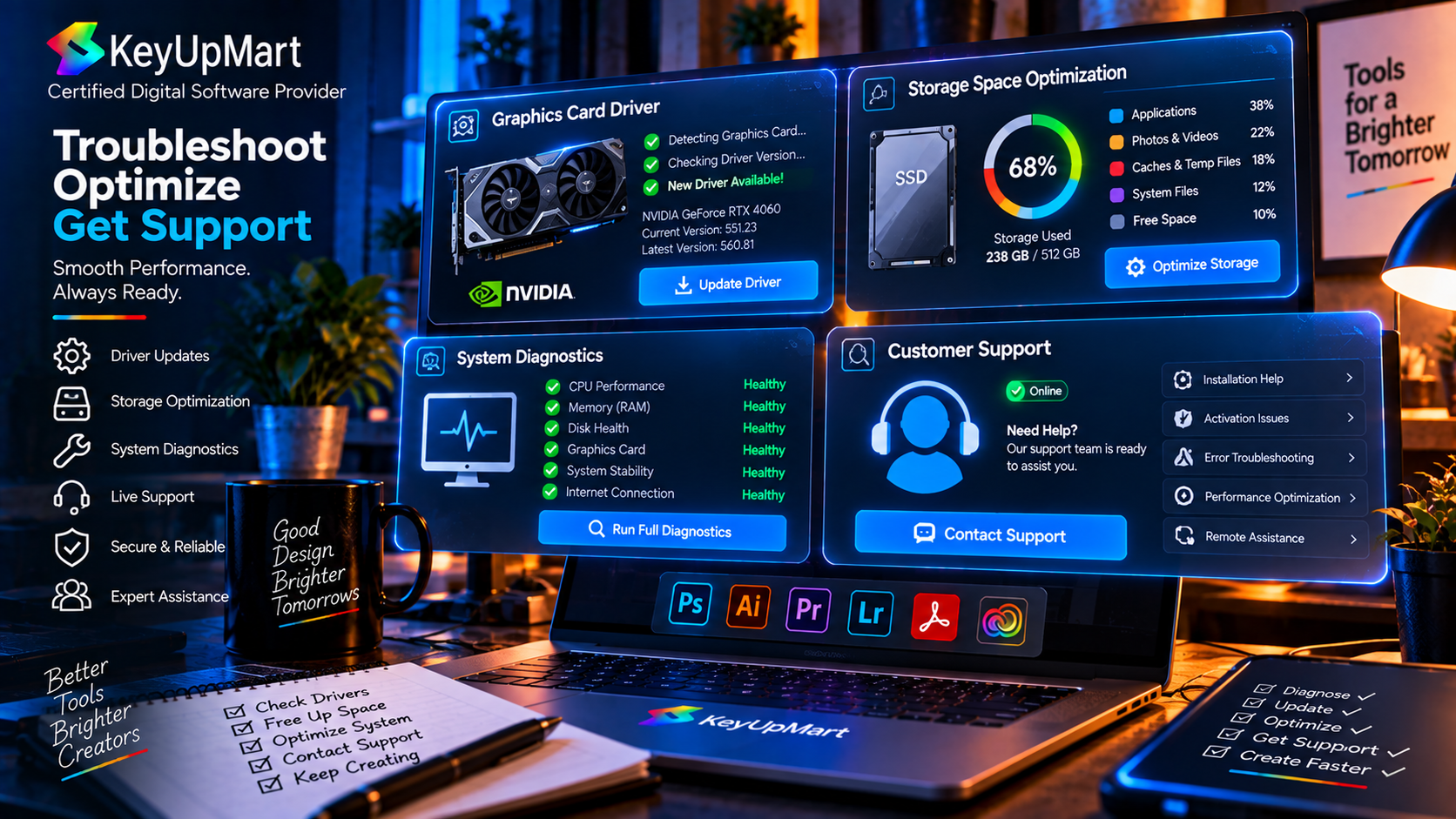 Common Adobe Photoshop installation errors and fixes