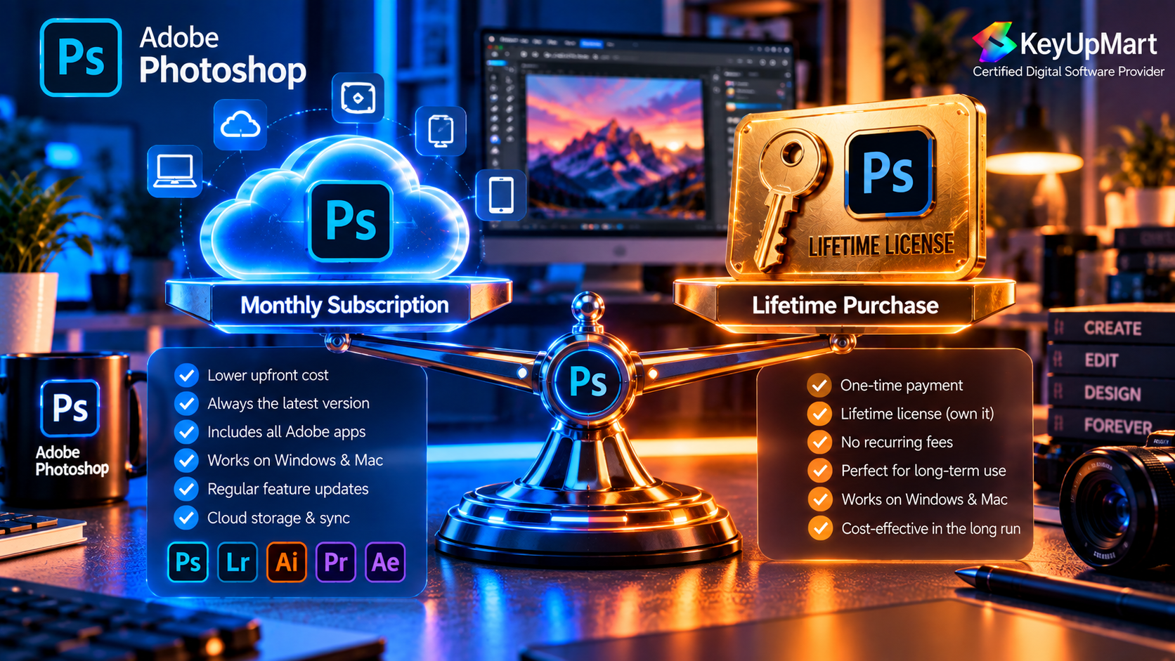 Adobe Photoshop Lifetime License