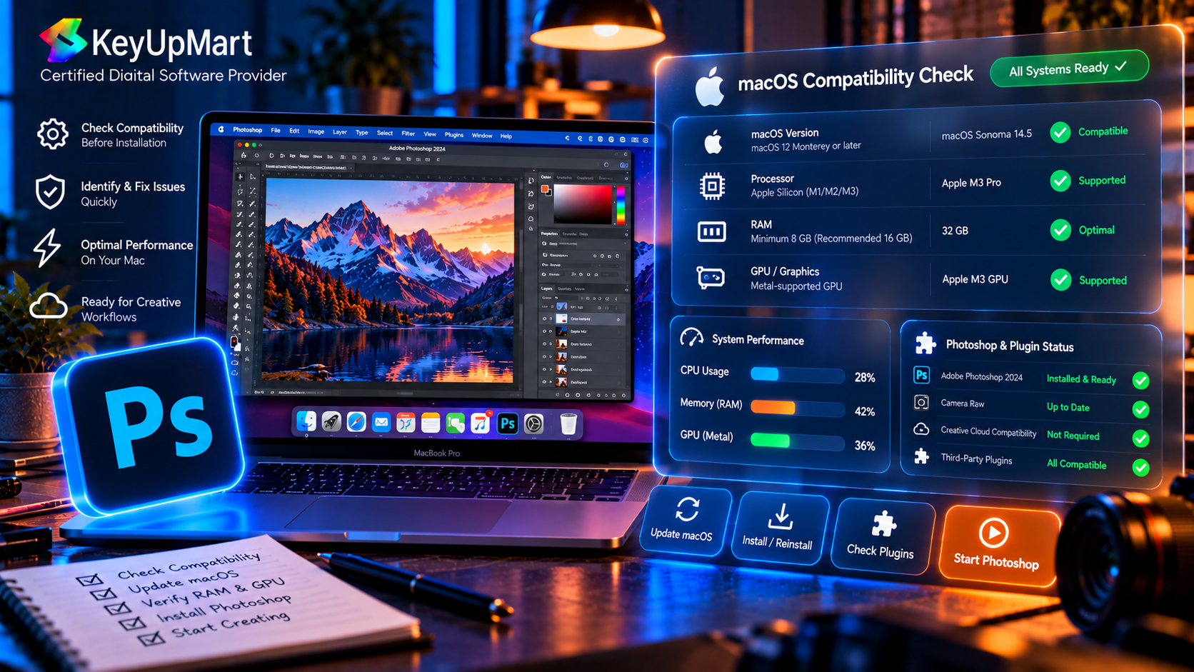 Common Photoshop compatibility problems on Mac