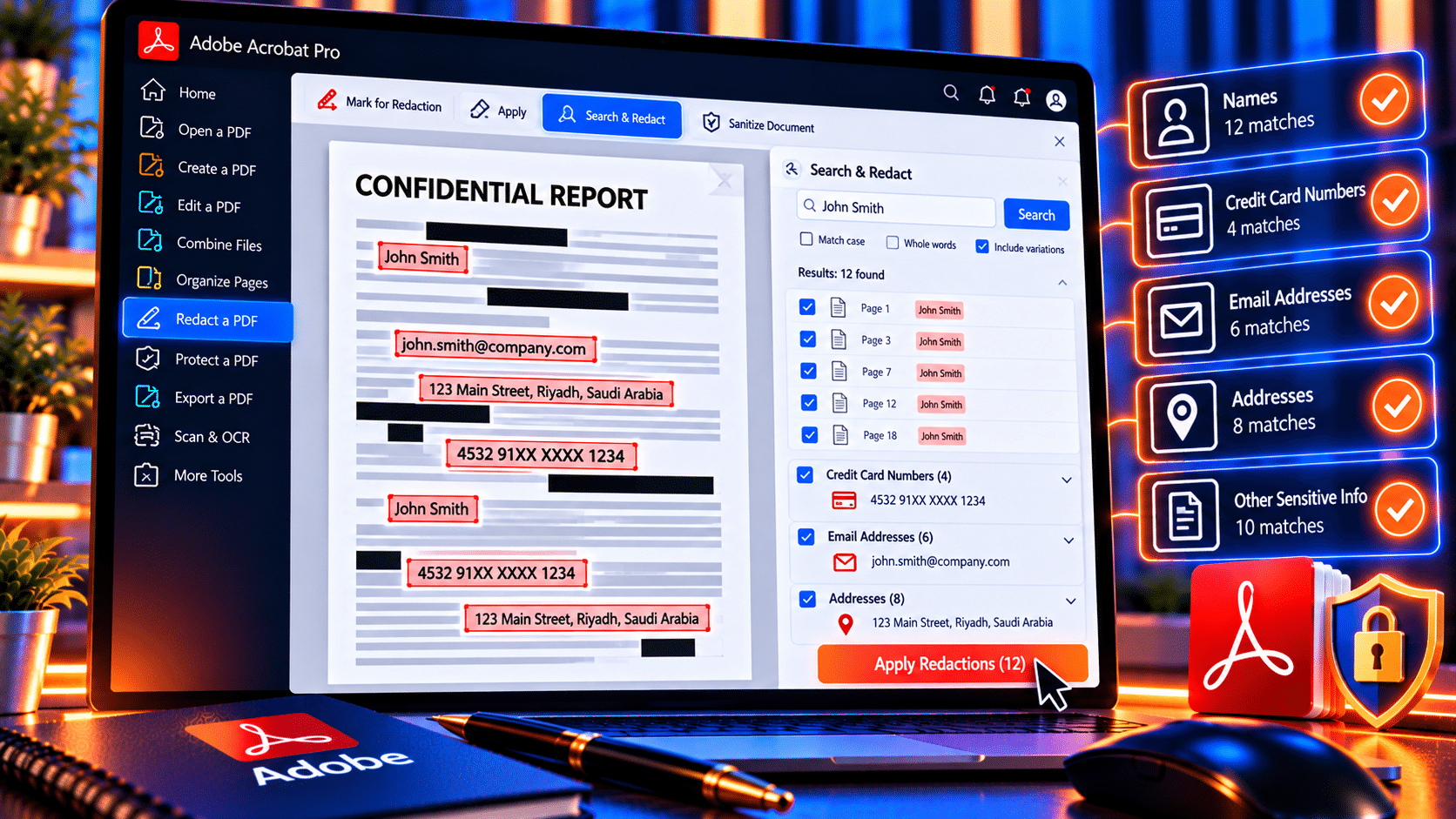 How to Find and Redact Repeated Information