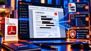 Redact Sensitive Information in a PDF Using Adobe Acrobat